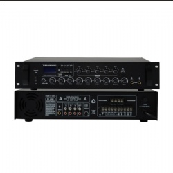 2U 5-Zone Public Address Amplifier