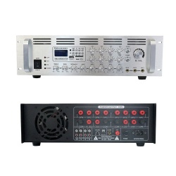 3U 8-Zone Public Address Amplifier